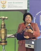 Minister Mokonyane speaks about water